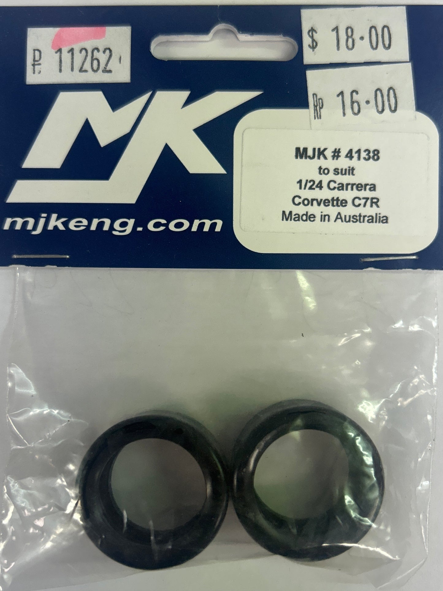 MJK 1/24 CARRERA CORVETTE C7R TYRES MJK 4138