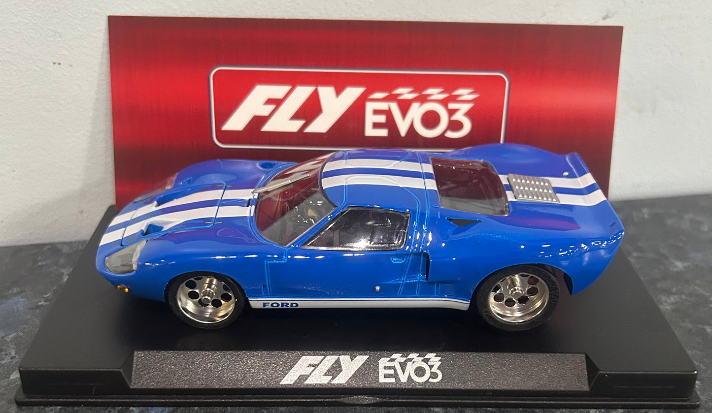 FLY EVO-3 FORD GT40 MKI - BLUE R2006R3