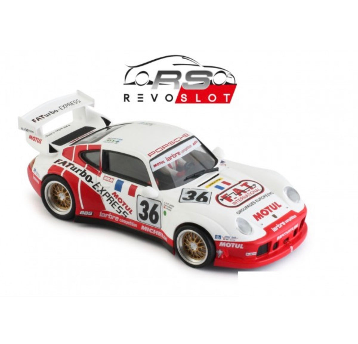 REVO SLOT PORSCHE 911 GT2 FAT #36 RSO321