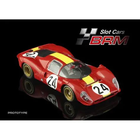 BRM 1-24 FERRARI 330 P4 NO.24 EQUIP NATIONAL BELGE – 24HR LE MANS 1967 BRM202