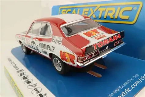 SCALECTRIC 1-32 HOLDEN XU-1 TORANA RACE CAR 1972 BATHURST WINNER 28C C4457
