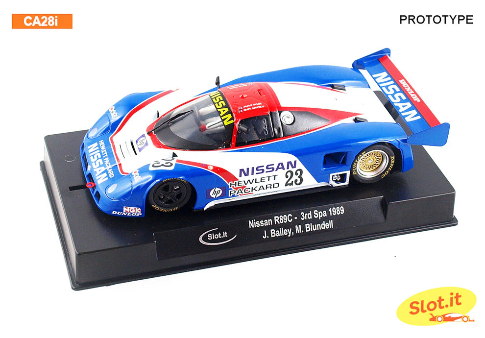 SLOT.IT 1-32 NISSAN R89C - NO. 23 3rd SPA 1989 CA28i