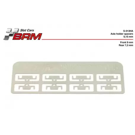 BRM Photo-Etch Spacers for Axle Holder – H 0.15mm S-013HA