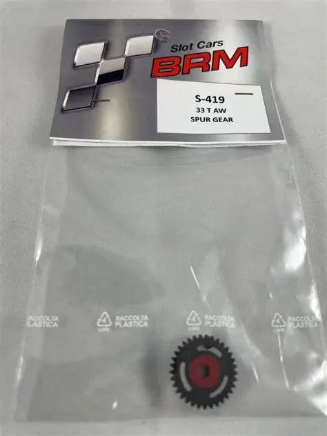 BRM ANGLEWINDER SPUR GEAR (33 TOOTH) S-419