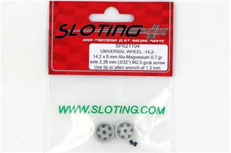 SLOTING PLUS DURALUMINIUM WHEELS 3/32 (14.2 X 8.0MM) SP021104
