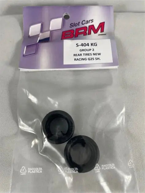BRM RACING REAR G25 TYRES S-404 KG