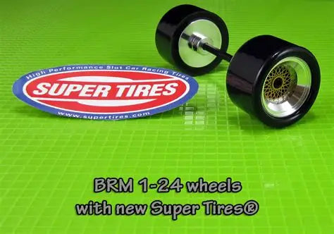 Super Tires for Scaleauto, GT2, GT3. Silicone ST4043 R