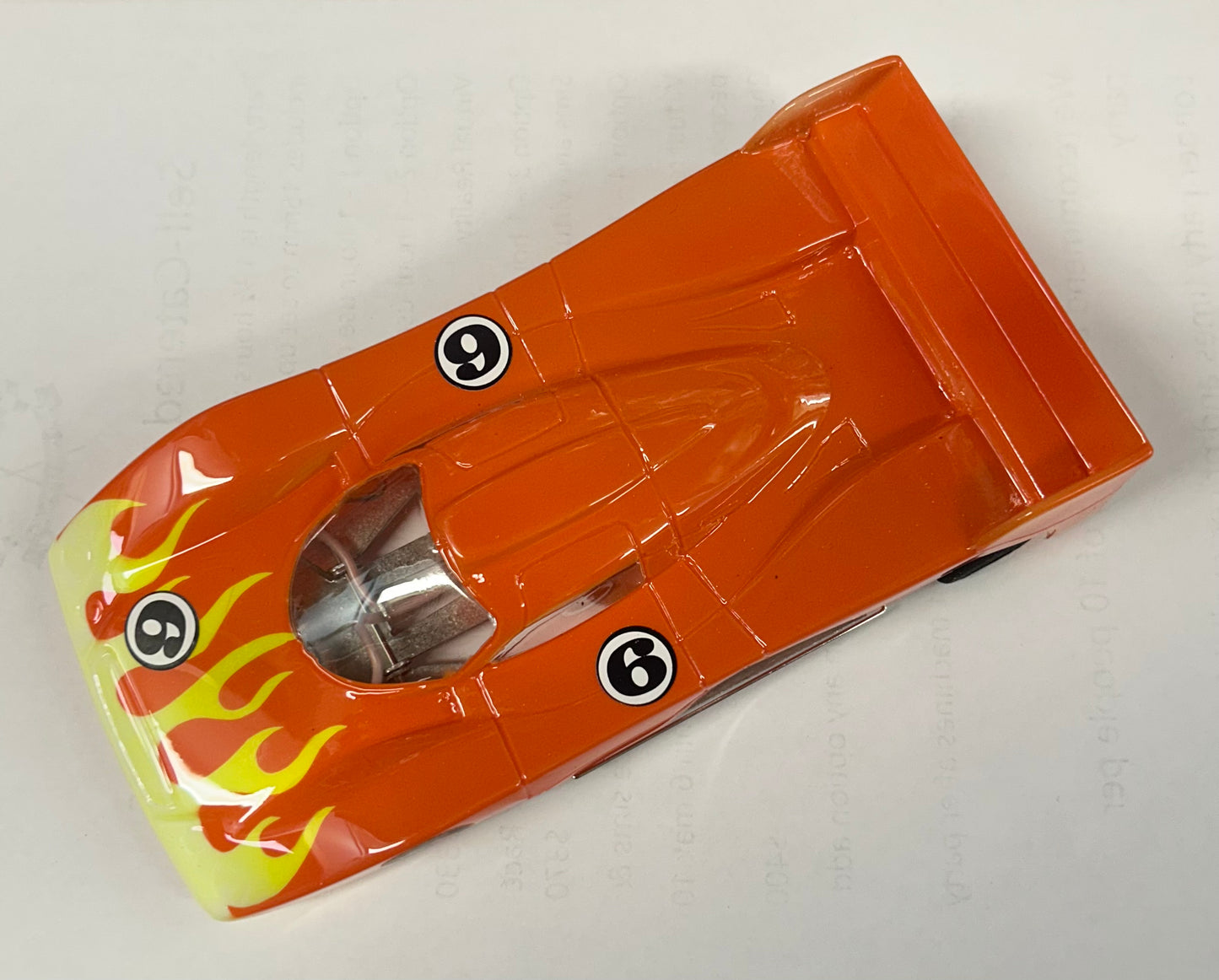 JK HAWK 1-24 M7 MERCEDES CLR 99 PAINTED W FLAMES 0.010”, RANDOM 09B150BPF