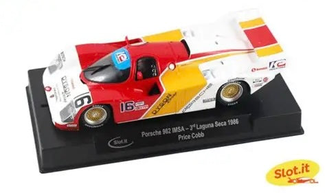 SLOT.IT 1-32 PORSCHE 962 IMSA NO. 16 - 3RD PLACE LAGUNA SECA '86 CA25G
