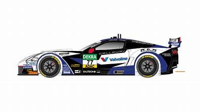 SCALEAUTO 1-32 CHEVROLET CALLAWAY CORVETTE C7.R GT3 NO. 77 - VALVOLINE - ADAC GT '21 SC-6360R