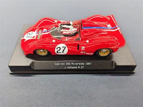 THUNDERSLOT 1-32 FERRARI 350 CANAM RIVERSIDE CIRCUITS 1967 NO. 27 CA00602S/W