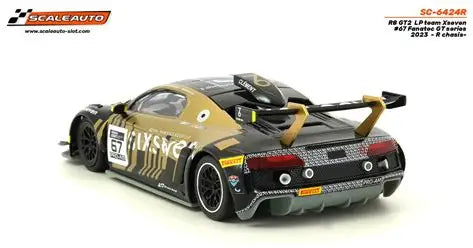 SCALEAUTO 1-32 AUDI R8 V10 LMS GT2 NO. 67 - FANATEC GT SERIES '23 SC-6424R