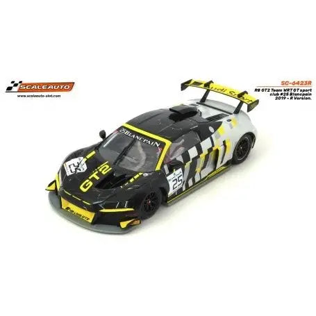 SCALEAUTO 1-32 AUDI R8 V10 LMS GT2 NO.25 - BLANCPAIN - WRT GT '19 SC-6423R