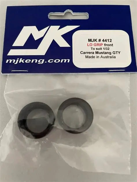 MJK LOGRIP FRONT TYRES - CARRERA MUSTANG GTY MJK 4412