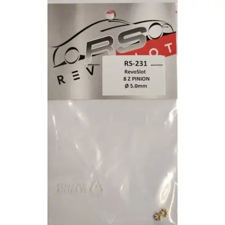 REVOSLOT BRASS 8T PINION GEAR RS-231