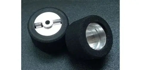 BRM SPONGE REAR TYRE AND WHEEL ASSEMBLY - PAIR S-057 SS