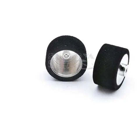BRM MINI - Rear wheels + sponge tires glued x2 S-402 MS