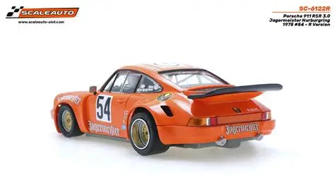 SCALEAUTO PORSCHE 911 RSR 3.0 JAGERMEISTE SC-6122R