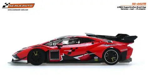 SCALEAUTO LAMBORGHINI HURACAN SUPERTROFEO EVO2 - CUP VERSION - RED SC6427E