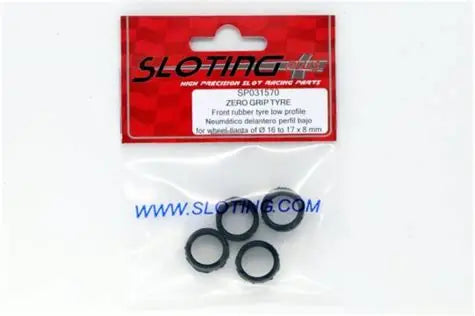 SLOTING PLUS ZERO GRIP FRONT TYRES (17.5 X 8.5MM) SP031570