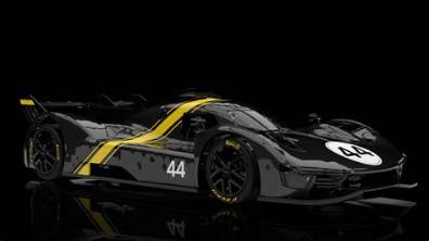 NSR HYPERCAR BLACK #44 1:32 SLOT CAR 0625SW