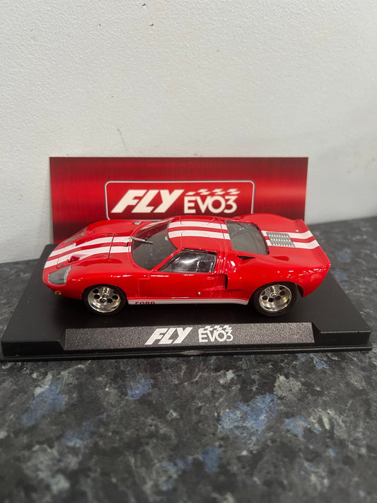 FLY EVO-3 FORD GT40 MKI - RED R2006R1